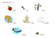 English Worksheet: Alphabet Flash Card