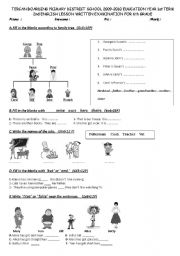 exam esl worksheet by zerrinrdemir