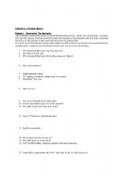 Chemistry: a Volatile History Video worksheet