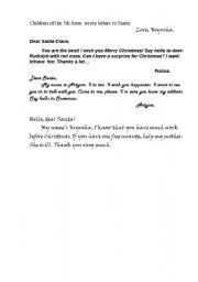 English Worksheet: XMas