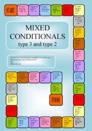 Mixed Conditionals - a boardgame (editable)