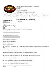 survivor application form