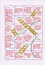 Snakes and ladders n 1 (conversation)
