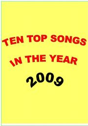 Ten Top Songs in 2009