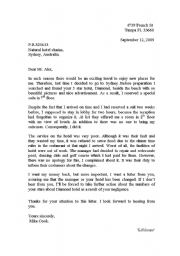 compalining letter