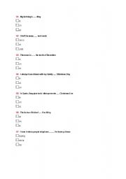 English Worksheet: Prepositions