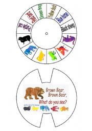 Brown bear, what do you see?