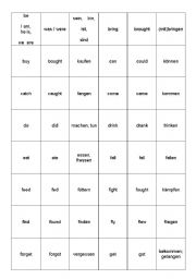 English Worksheet: regular verbs