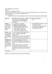 English worksheet: Vocabulary lesson on making school a safe zone