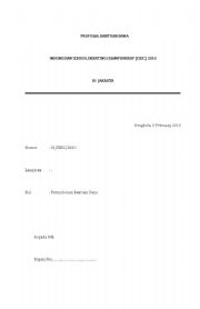 English Worksheet: proposal of big event to get budget