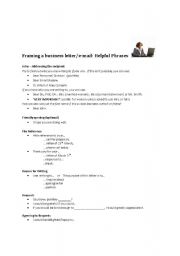 Business Letter/Email Writing