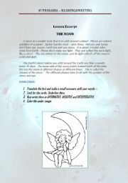 English Worksheet: Abou the Moon