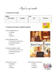 DVD Worksheet - Youve got mail