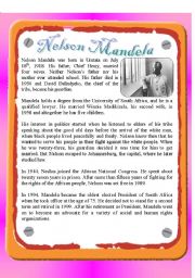 Reading - Nelson Mandela