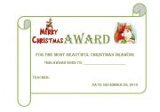 Christmas Award