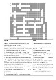 Dead Poets Society: Crossword Puzzle