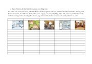 English worksheet: home part 2 