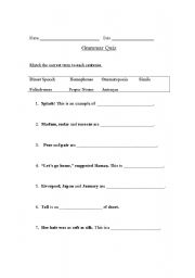 English Worksheet: English 