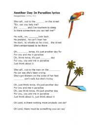 Another day in Paradise - English4Good - Learn English with songs