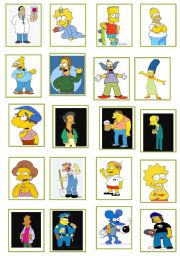 English Worksheet: guess who cards 2