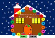 Christmas board game/ Christmas game  - young learners