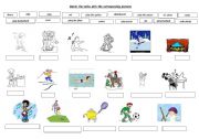 English Worksheet: LABEL THE PICTURES