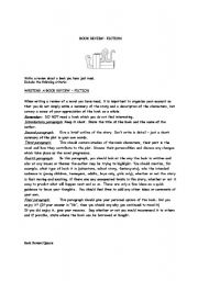 English Worksheet: Book Review - Fiction & Non-Fiction