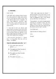 English worksheet: A general exam paper for 6th grades