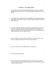 English worksheet: Cheaters Discussion Guide