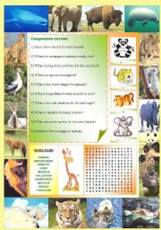 Endangered species (Part 2/5): Comprehension
