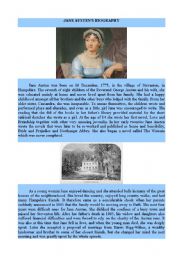 Jane Austens Biography