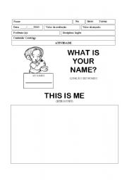 what is your name esl worksheet by sofietes