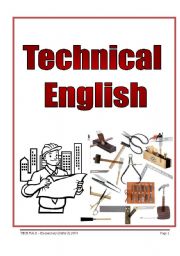 TECHNICAL ENGLISH  - (4 pages)