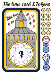 TELLING THE TIME - BOARD GAME (PART 2)