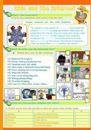 kids and the internet  set (part1)/ (3pages)