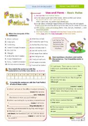 Verb Tenses - Basic Rules: Use and Form + Practice (2) - The Past Perfect Tense