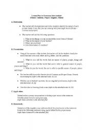 English worksheet: possessive noun