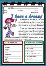 I HAVE A DREAM! ( 2 PAGES )