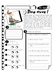 RC Series 20 - Dog Eyes (Fully Editable + Answer Key)