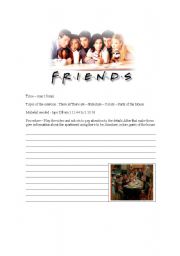 English worksheet: Friends