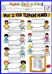 WHAT IS YOUR TELEPHONE NUMBER ?