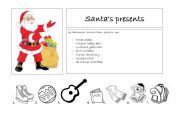 English Worksheet: santas presents