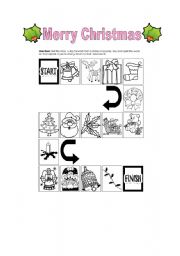 English Worksheet: Merry Christmas