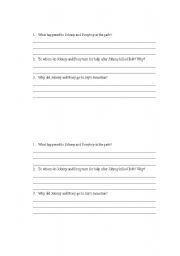 English Worksheet: The Outsiders Chapter 4 Pop Quiz