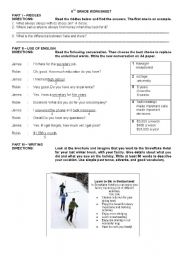 English worksheet: 6TH GRADE SIMPLE PAST WRITING AND SENTENCE TRANSFORMATION