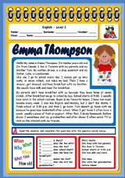 EMMA THOMPSON (3 PAGES)