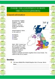 Inside the continent Europe - The UK (6 pages)