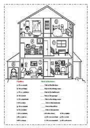 Rooms of the House #1 discussion sta…: English ESL worksheets pdf & doc