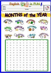 Months of the year -puzzle-