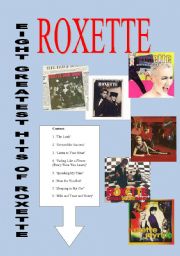 EIGHT GREATEST HITS OF ROXETTE